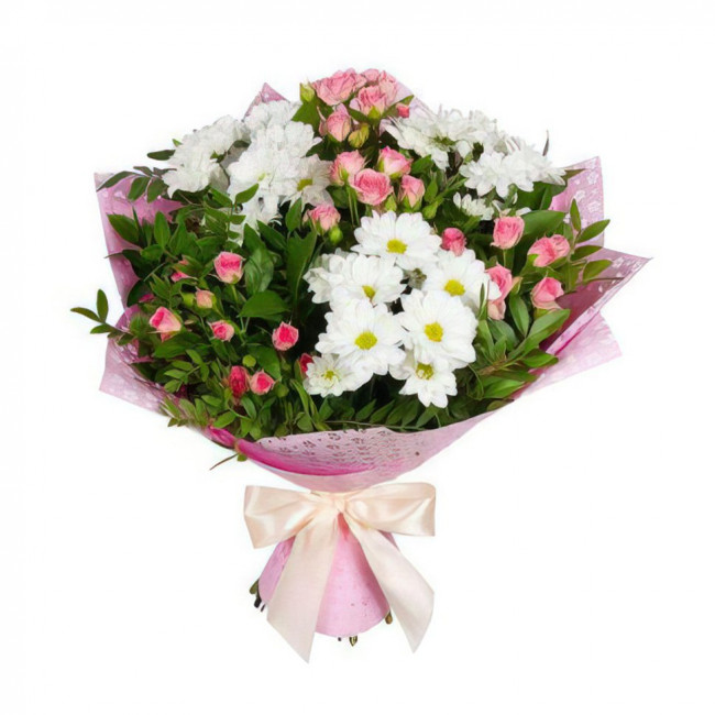 Букет цветов "Трепещущее сердце" Букет цветов "Трепещущее сердце"